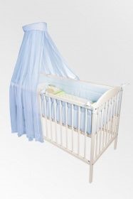 Baldachýn 450x150 záclonovina blue modrá 1964