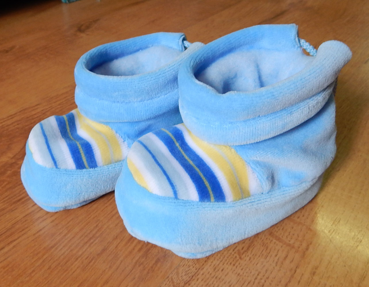 Topánky zamatové B5M nasúvačky dvojfarebné blue modrá 7903