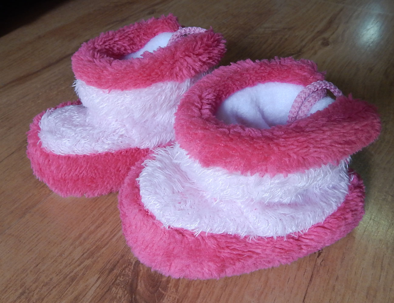 Topánky mikroplyš B3 dvojfarebné pink ružová 2067