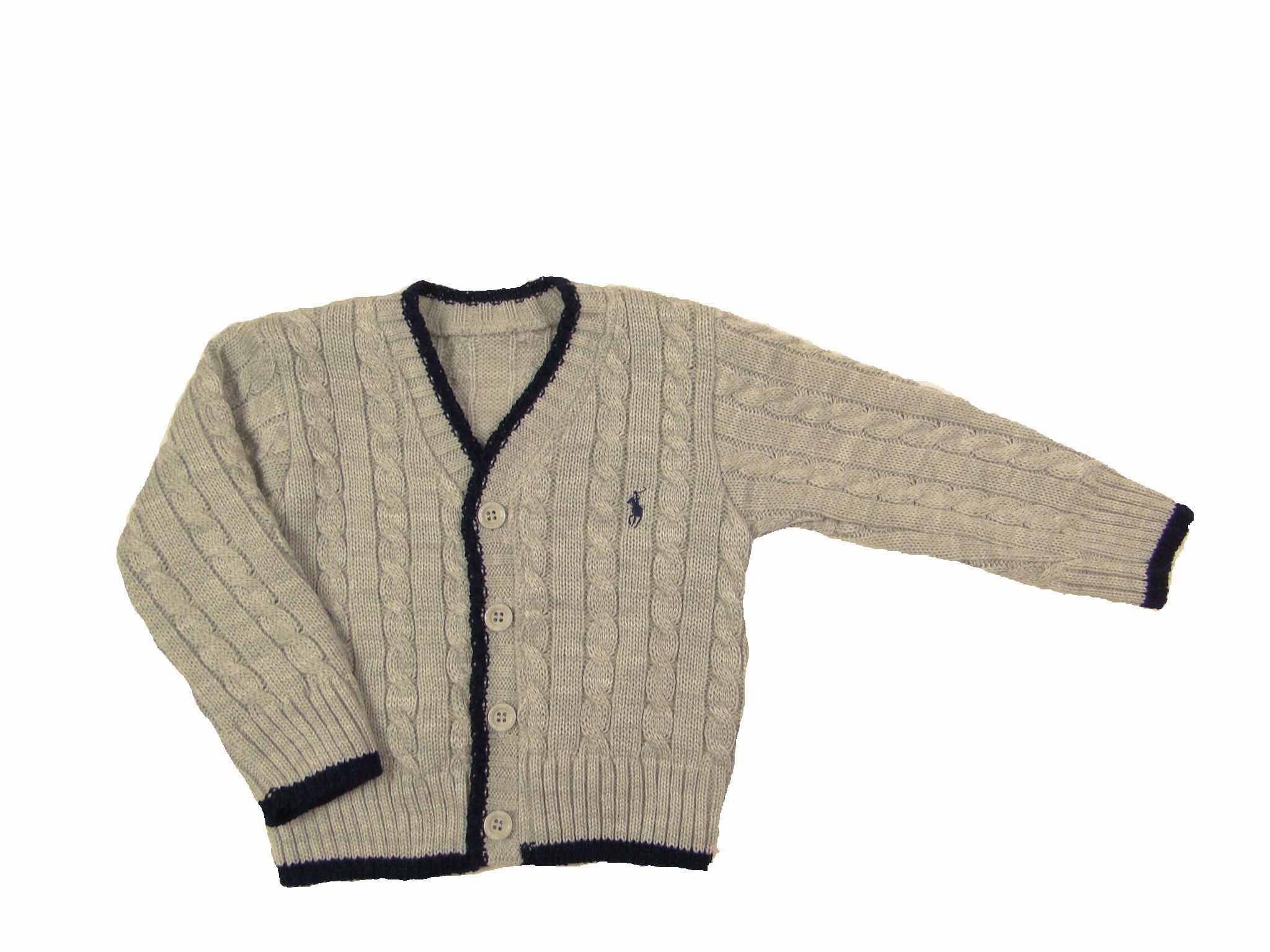 Svetrík JM 237 grey navy blue šedá s tmavomodrou 98 2084