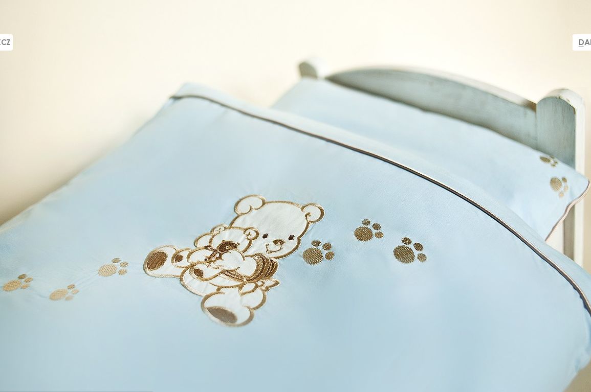 KS 7D 60x90 40x35 260x25 Výš. blue modrá K macko labky 2096