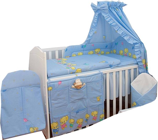 PS 1+1 90x130 40x60 BA potlač blue modrá g sloník 014 210