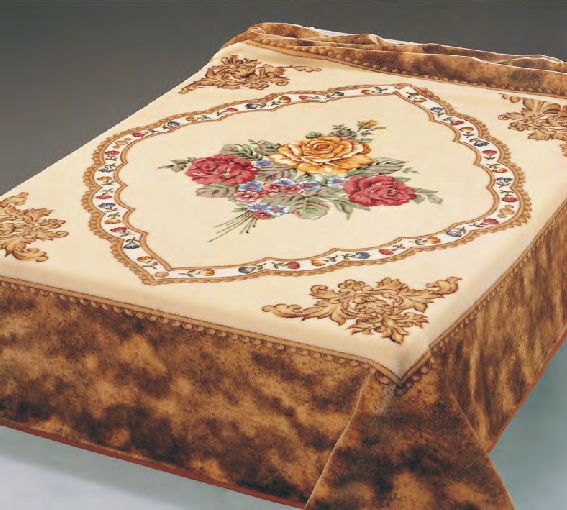 125 220x240 brown hnedá deka 8967