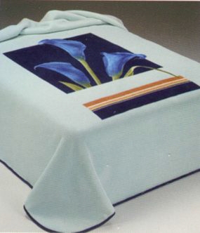 202 160x220 blue modrá deka 2153