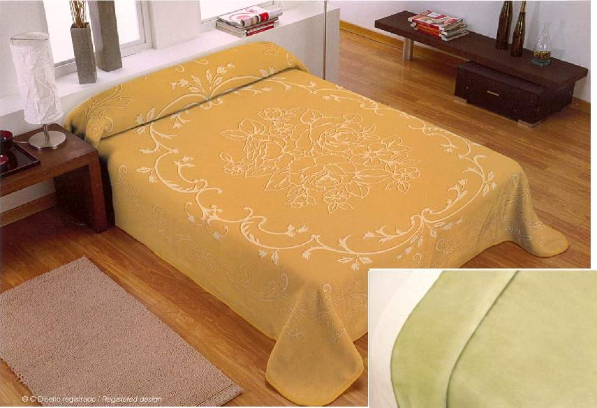 5148 160x240 34 green zelená deka 222