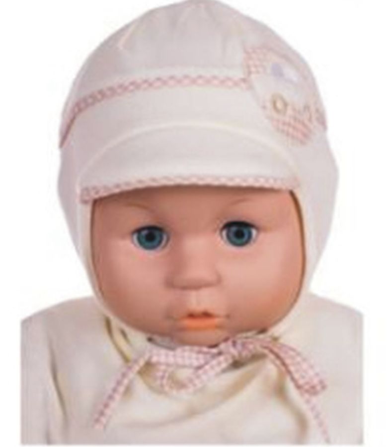 Čiapka WJ-Cz115 viazanie Auto ivory maslová 36 38 40 42 44 2246