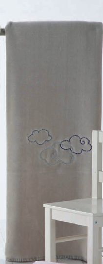 6217 110x140  91 grey šedá deka 2248