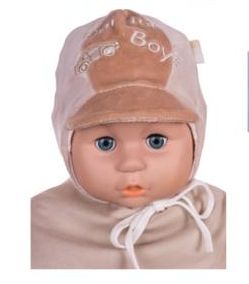 Čiapka WJ-Cz069 viazanie Car f Boys walnut hnedá 36 38 40 42 44 2249