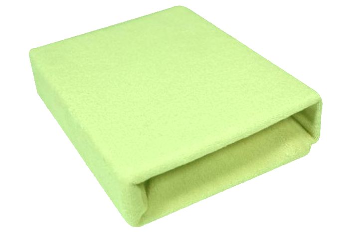 Plachta 60x120 Froté green zelená prosteradlo 2362