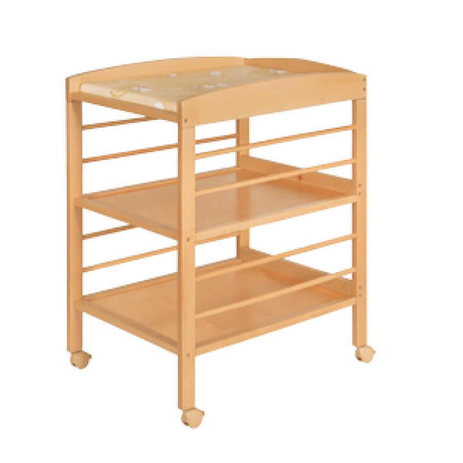 Prebaľovací pult Nils walnut hnedá 2431