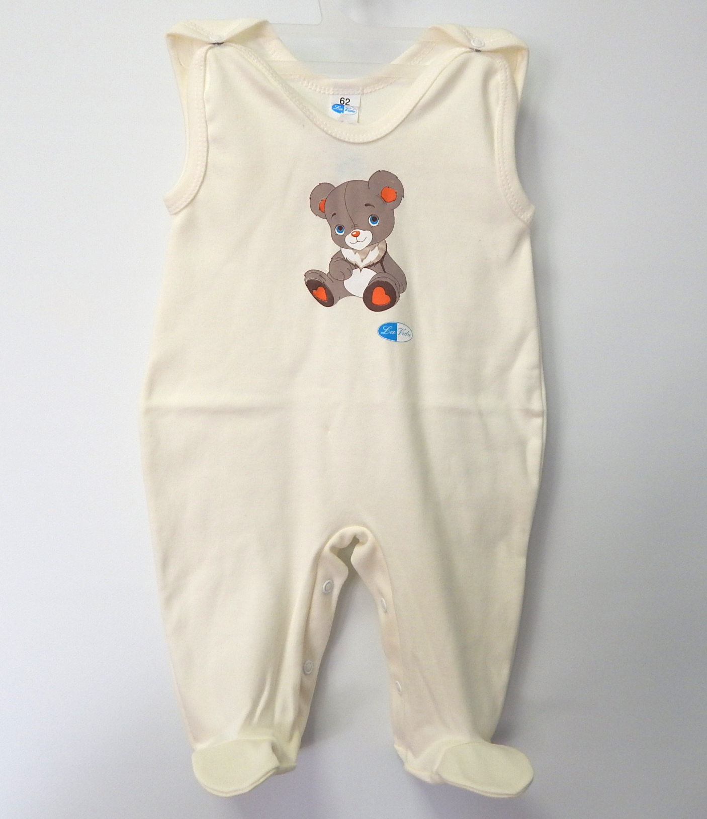 Dupačky bavlna sieťotlač beige béžová 68 2458