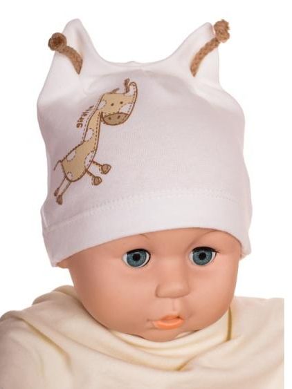Čiapka Cr-Cz062 Žirafa beige béžová 34 36 38 40 42 2534
