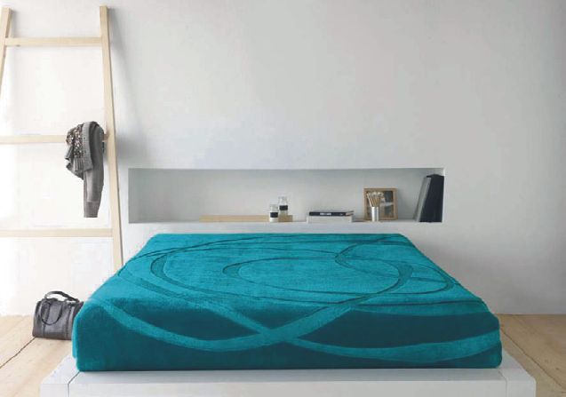 9621 bons liens 220x240 58 turquoise tyrkysová deka 2552