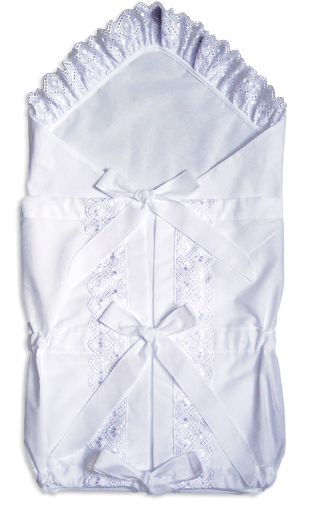 Zavinovačka 1 štvorec 34/M white biely volán 1x 6776