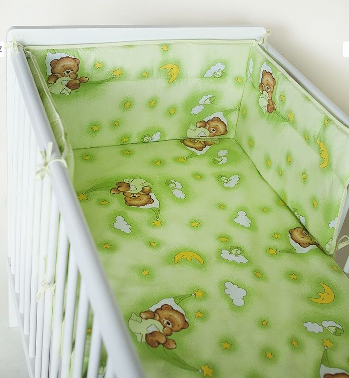 PS 4D 90x130 40x60 180x30 BA potlač green zelená K macko mesiači 2981