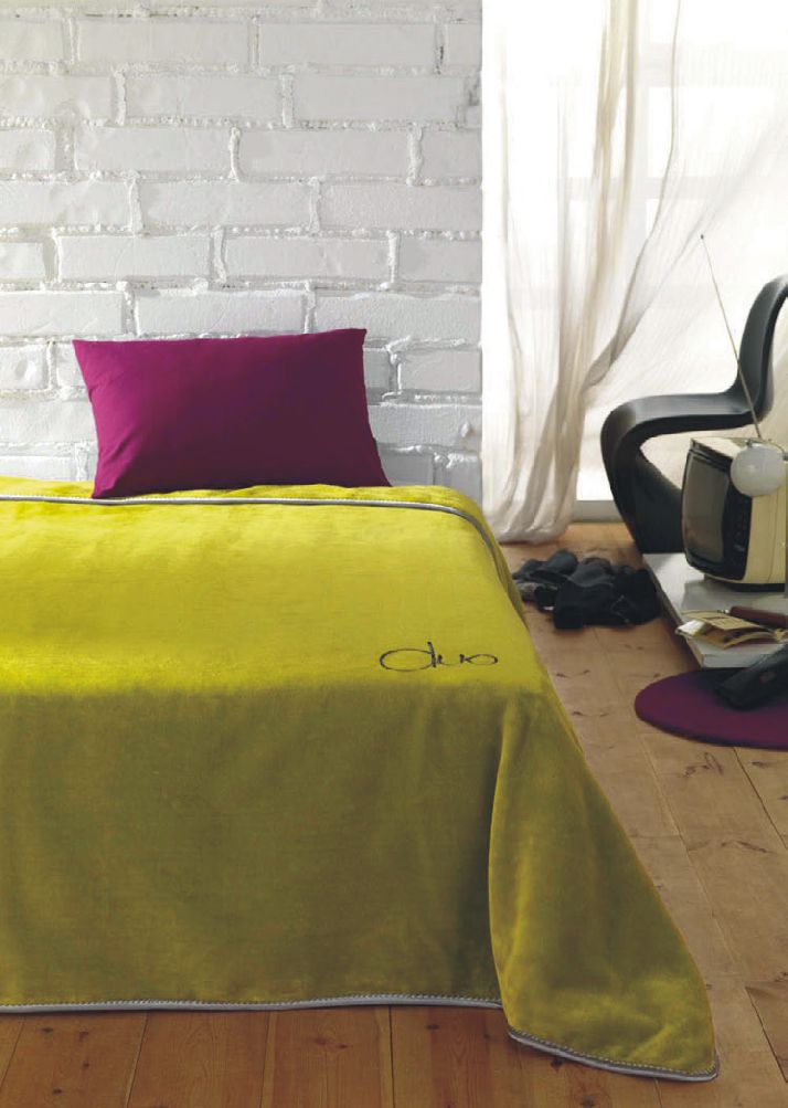 9214 basic 220x240 37 green zelené deky 2842