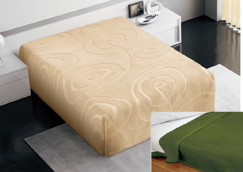 5193 220x240 34 green zelená deka 2872