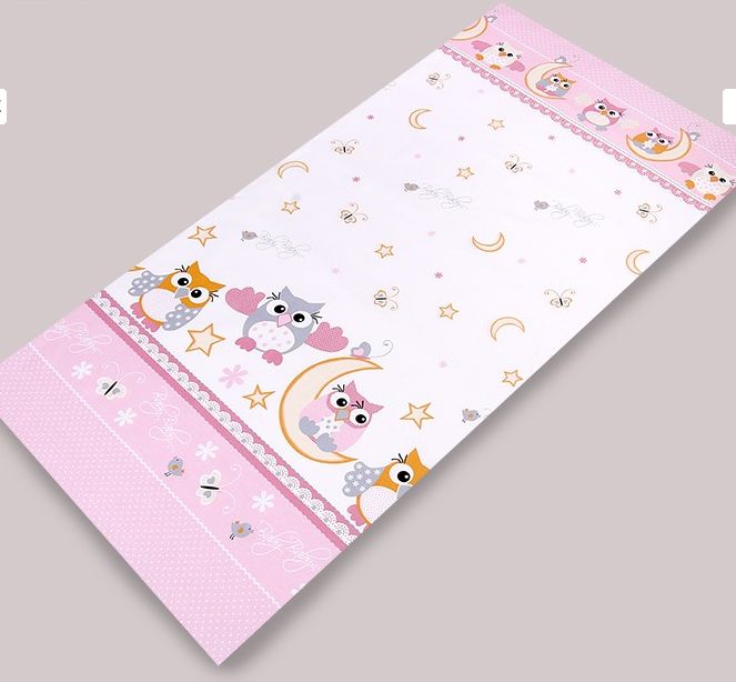 PS 5D 100x135 40x60 180x30 BA potlač pink ružová K sova 2953