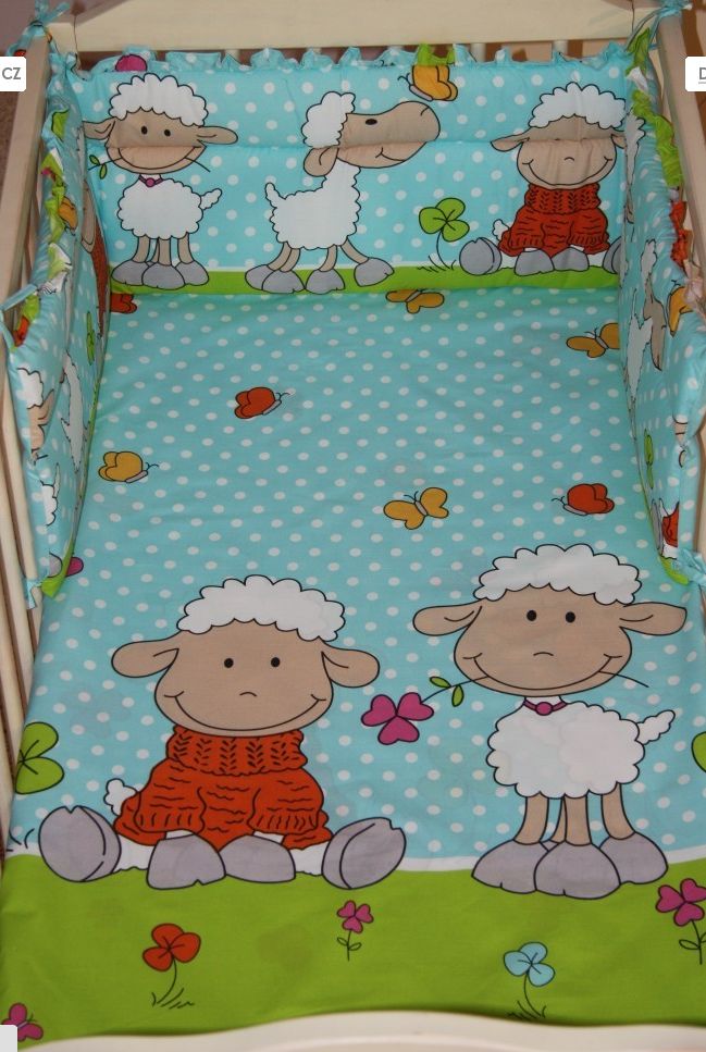 PS 5D 100x135 40x60 180x30 BA potlač blue modrá K ovečky 3098