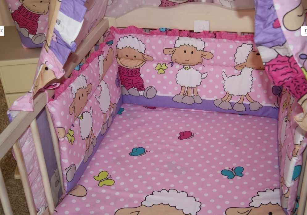 PS 5D 90x130 40x60 180x30 BA potlač pink ružová K ovečky 3138