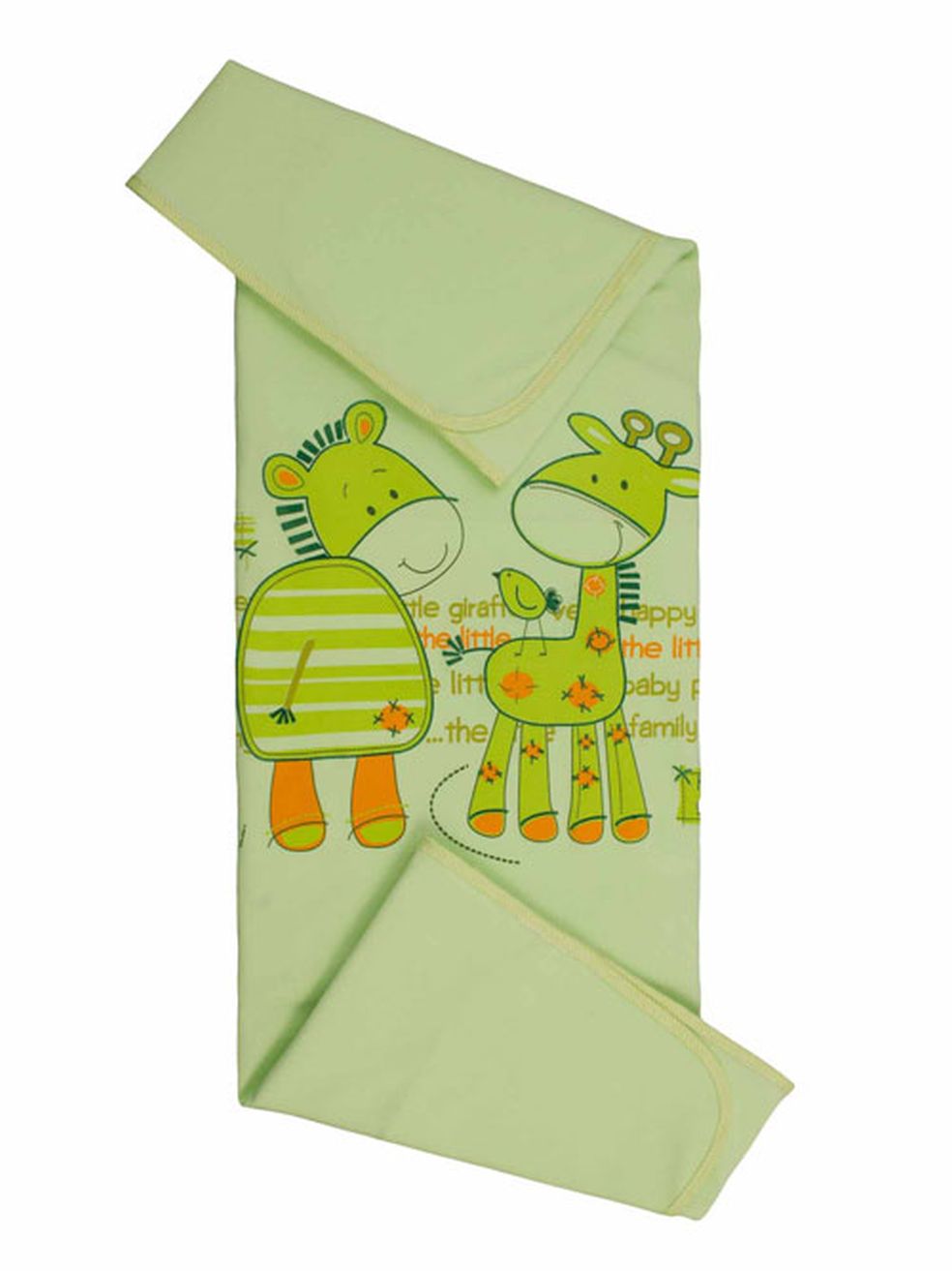 077 80x90 bavlna green zelená deka 315