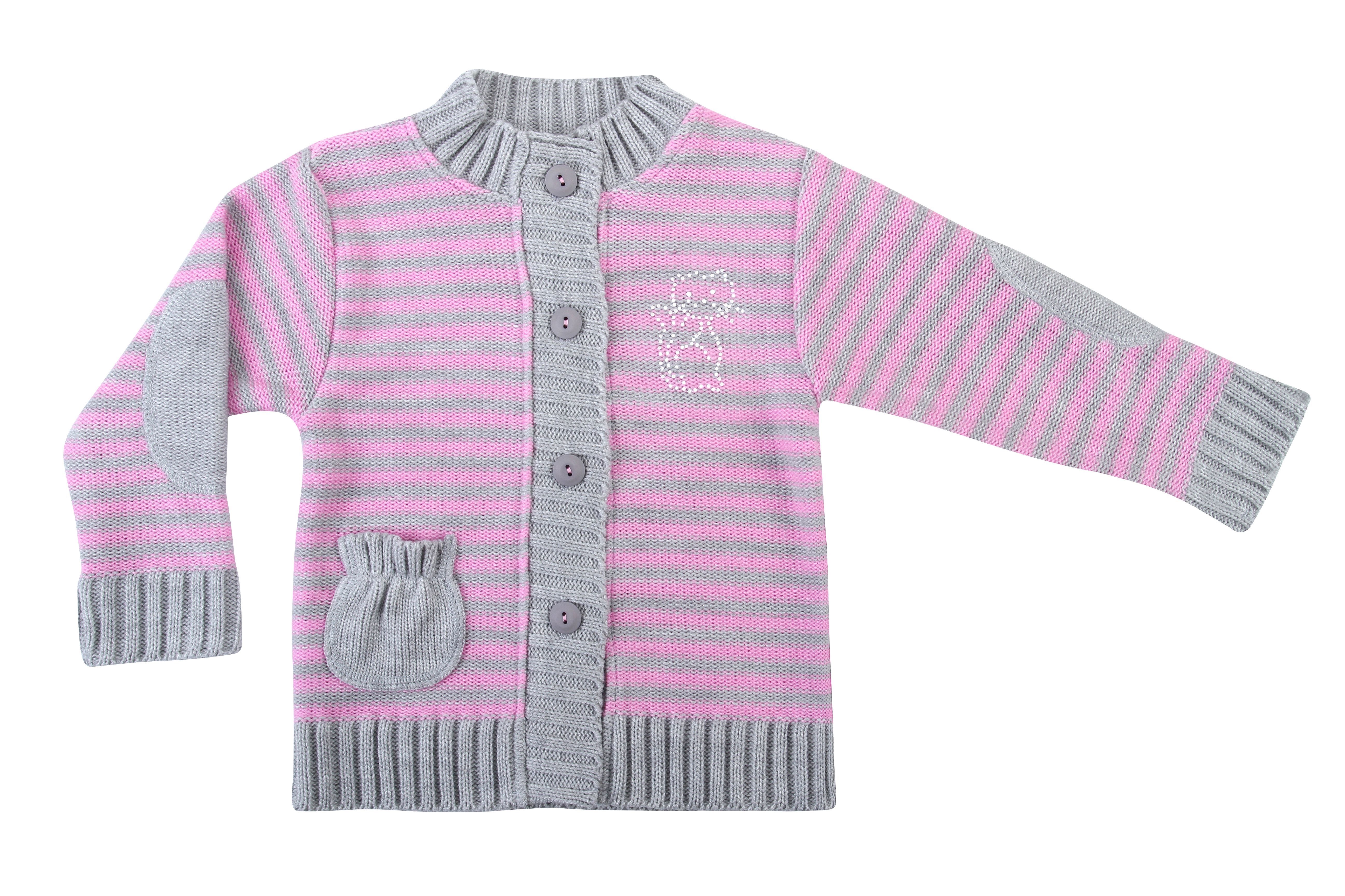 Svetrík JM 168 pink ružová 92 3179