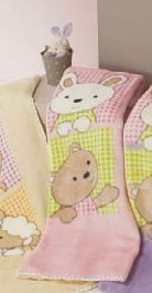 6340 80x110 14 pink ružová deka 3189