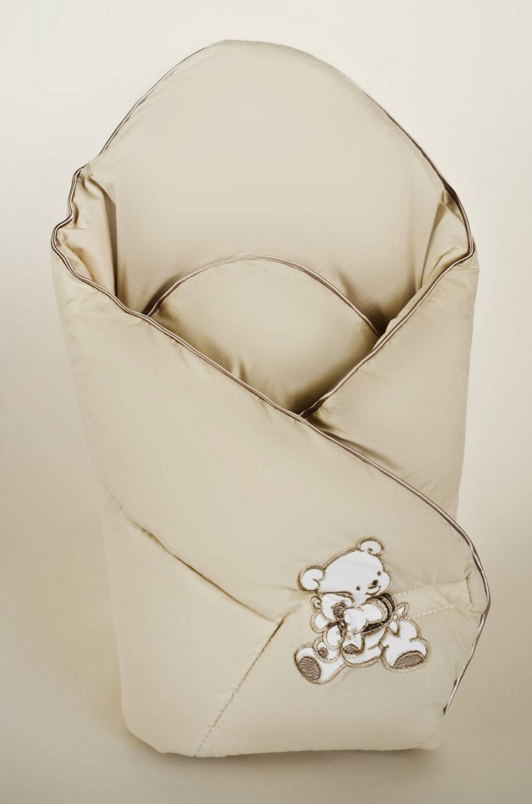 Zavinovačka hladká 80x80 Macko labky cappuccino bez výstuže 334