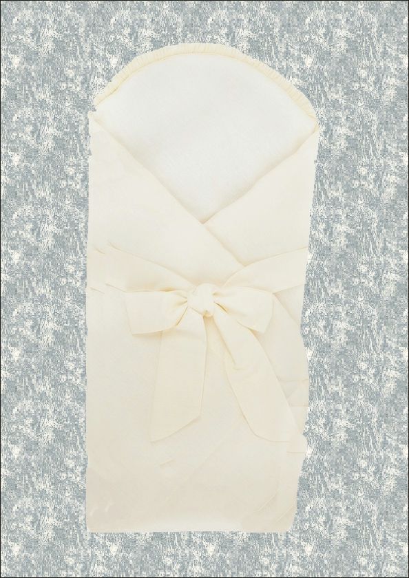 Zavinovačka kokos 75x80 šnúrky Krst beige béžová na krst 336