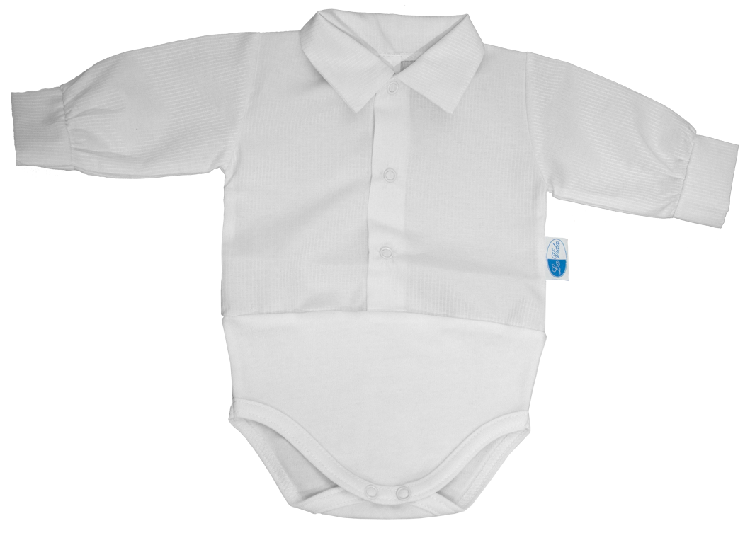 Body košielka RB 733 white biela pásik Mario slávnostná 56 3435