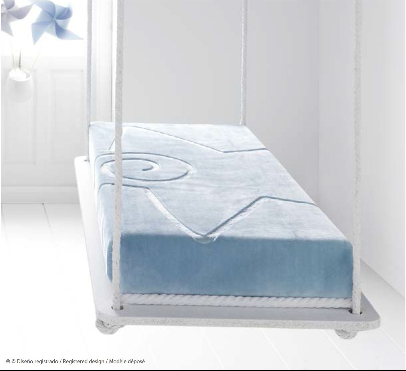 6626 110x140 43 blue modrá deka 3437