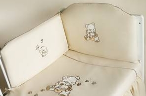 Ochranné hniezdo 180x40 výš. cappuchino cappucino K macko labky 3443