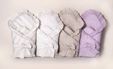 Zavinovačka volán 80x80 šnúrky vzor pink ružová bez výstuže 4013