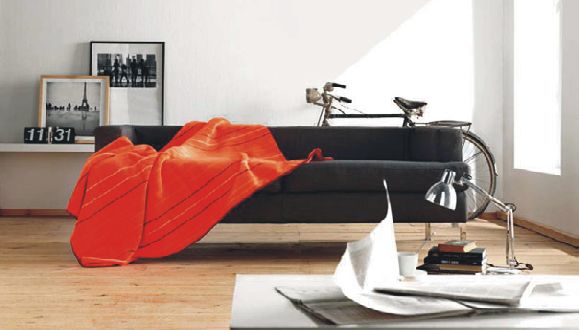 9074 220x240 60 orange oranžová deka 3544