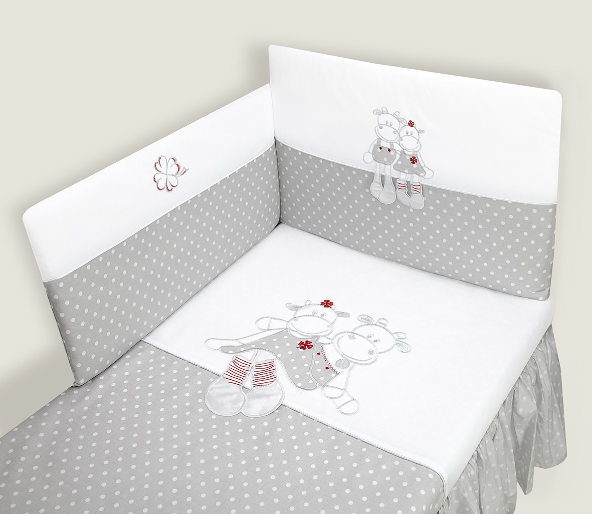 PS 3D 90x130 40x60 180x40 Výš. grey šedá K Milki 3558