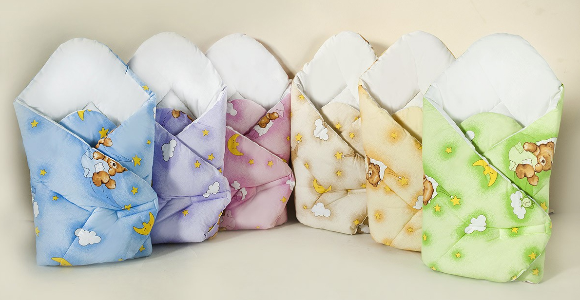 Zavinovačka hladká 80x80 potlač beige béová K macko na mesiačiku 3661