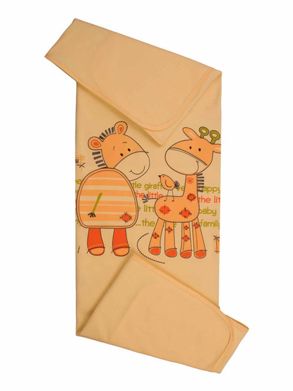 077 80x90 bavlna yellow žltá deka 370