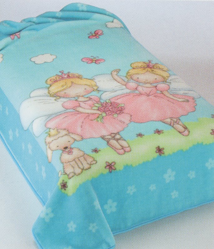 719/160x220/blue modrá deka 3817