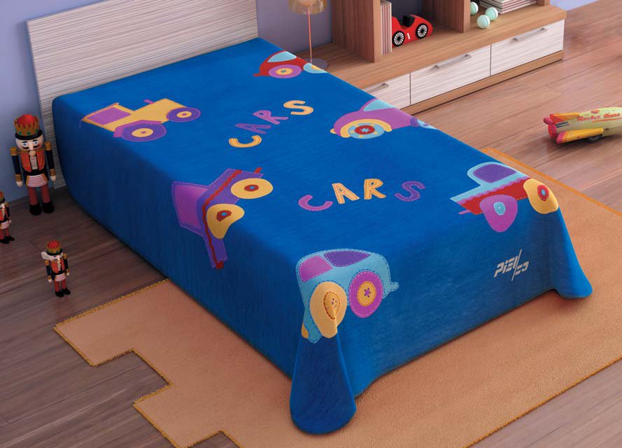 5565 160x220 04 blue modrá deka 3820