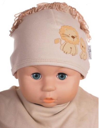 Čiapka Cr-Cz069 Levík beige béžová 34 36 38 40 42 3945