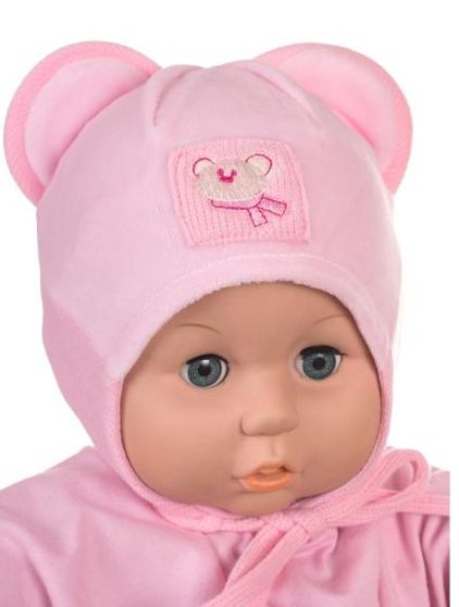 Čiapka WJ-Cz067 viazanie Filemon pink ružová 36 38 40 42 44 4014