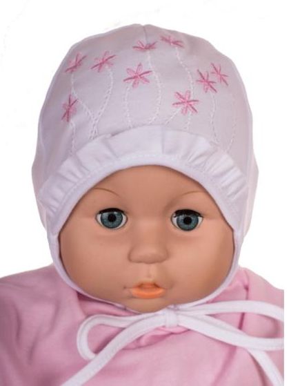 Čiapka WJ-Cz136 viazanie Stok white biela 36 38 40 42 44 4035