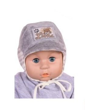 Čiapka WJ-Cz127 viazanie Klimo grey šedá 36 38 40 42 44 4075