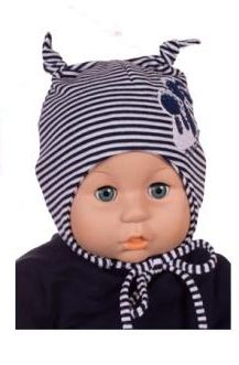 Čiapka WJ-Cz126 viazanie Supelka blue modrá 36 38 40 42 44 4078