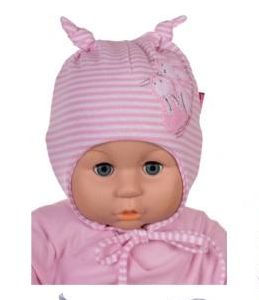 Čiapka WJ-Cz126 viazanie Supelka pink ružová 36 38 40 42 44 4079