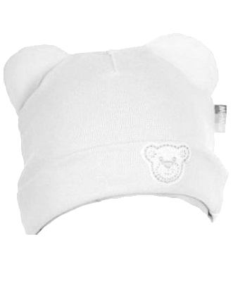 Čiapka Cr-Cz005 Gumkáčik white biela 34 36 38 40 42 4088