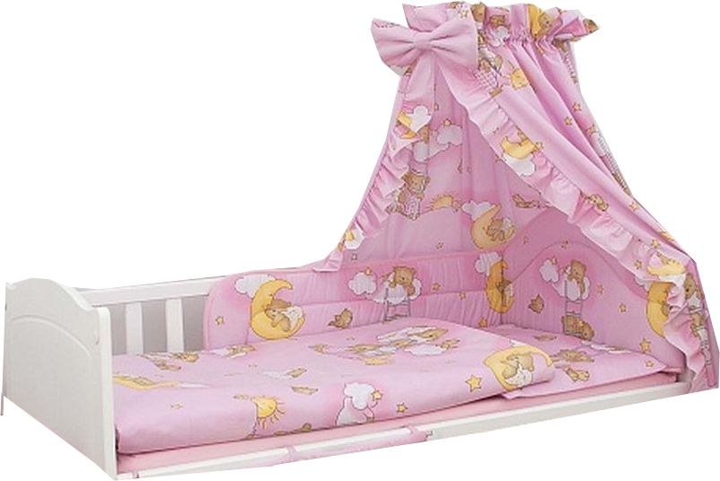 KS 4D 60x90 40x35 260x25 BA potlač pink ružová K macko rebrík 41