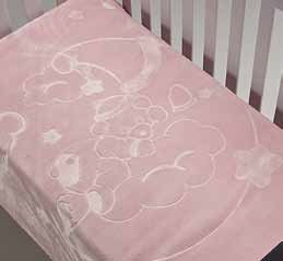 549 Colour Kids 110x140 04 pink ružová deka 4108