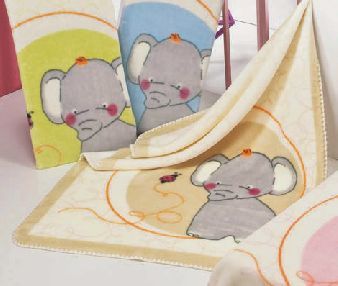 6339 110x140 50 beige béžová deka 4183