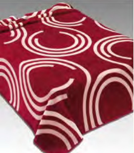 237 220x240 red červená deka 4249